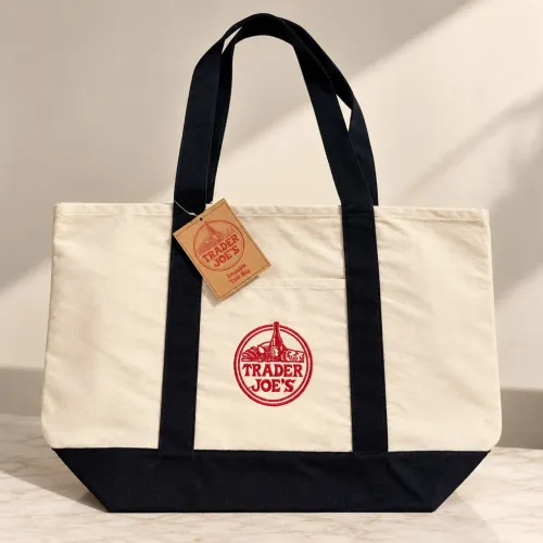 Bolsa Tote Bag Trader Joe's De Lona Ecobag Original