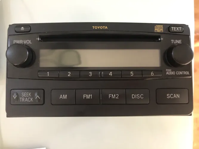 Rádio som CD Player AM FM Toyota Corolla