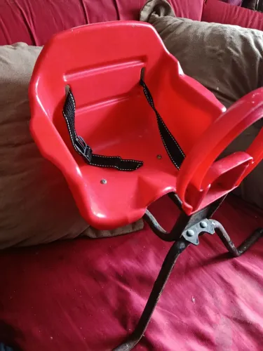 Cadeirinha de bicicleta criança