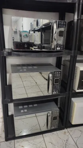 Micro ondas Philco 25 Litros espelhado novíssimo
