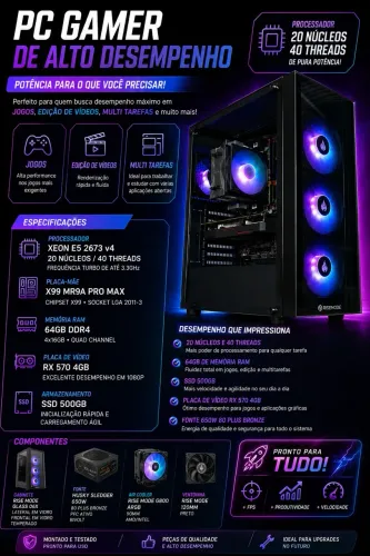 PC 64gb RAM