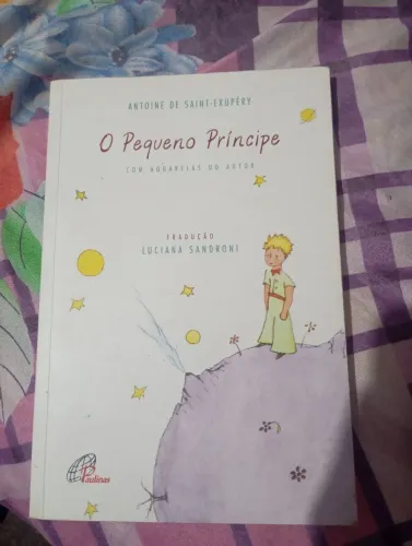 O pequeno príncipe com aquarelas do autor