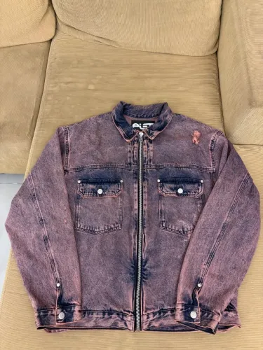 Oakley X Piet Jaqueta Distressed Denim Violet