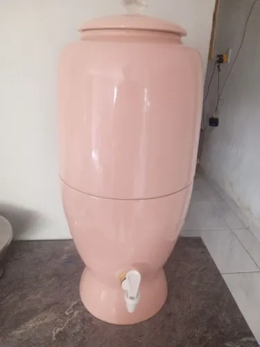 Filtro de porcelana antigo