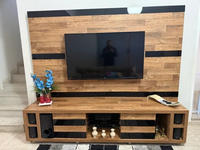Rack com painel