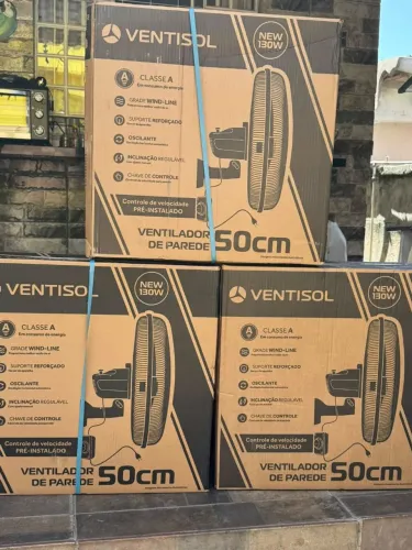 Ventilador de parede 110v 50cm novo