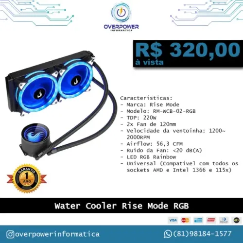 Water Cooler 240mm Rise Mode RGB