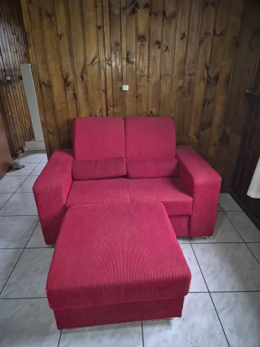 Sofá 2 lugares com chaise