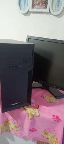 Pc Intel core i5 2310 com monitor 14p memória 4g dd3