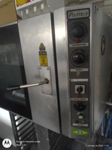Vendo forno combinado PRÁTICA.