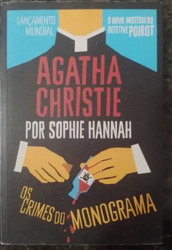 Livro - Os Crimes do Monograma de Agatha Christie