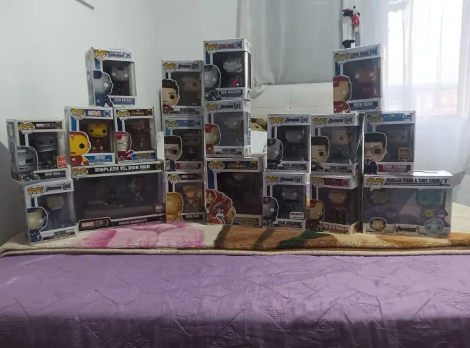 Coleção Funko Pop Homem de ferro
