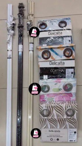 Cortinas Rústicas ( sem blecaute )