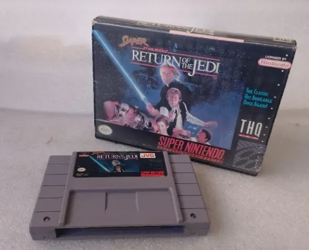 Super Star Wars Return of The Jedi original Americano para Super Nintendo