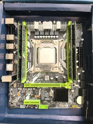 Kit Xeon 2650v2 + Placa-mãe x79 + 32 gb ddr3