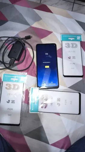 Vendo celular moto G 22 funcionando perfeitamente bem incluso três películas 3D 