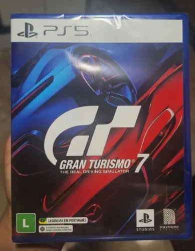 Jogo mídia fisica Gran Turismo 7 PS5 (lacrado)