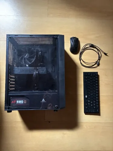 PC Gamer Pichau Eris II, AMD Ryzen 5 5500, Radeon RX 590 8GB, 16GB DDR4, SSD 480GB