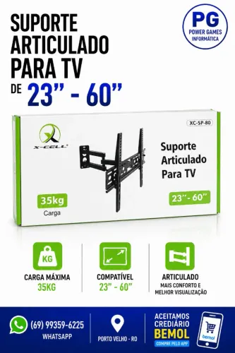 SUPORTE ARTICULADO PARA TV