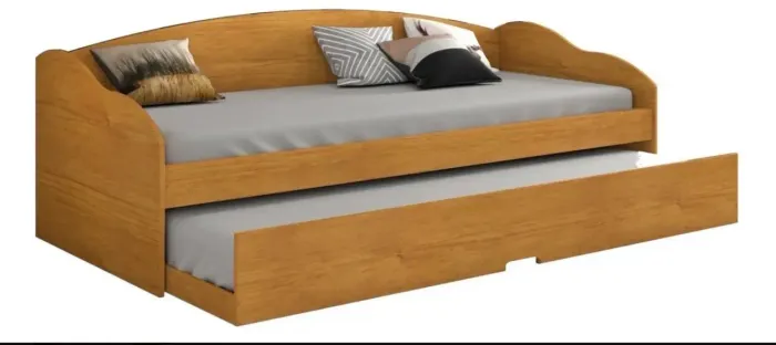Cama com auxiliar