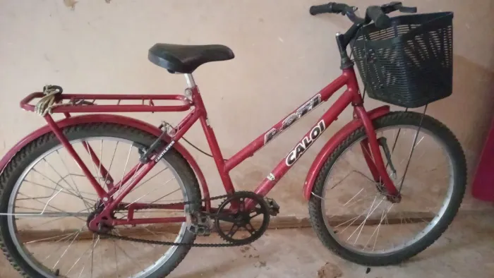 Vendo bicicleta aro 24 reduzida seminova