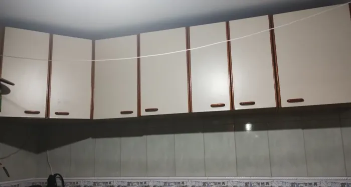 Armários, aéreos,cozinha, marca Dellano, super conservados