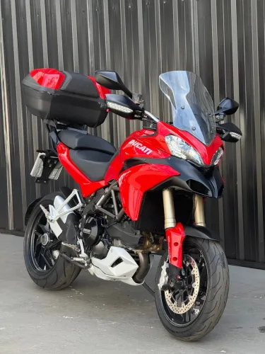 MULTISTRADA 1200 DUCATI VERMELHA 2015/2015