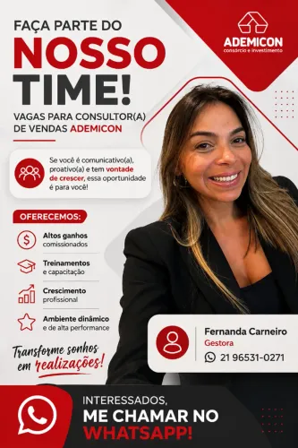 Vaga para consultor de vendas / Niterói