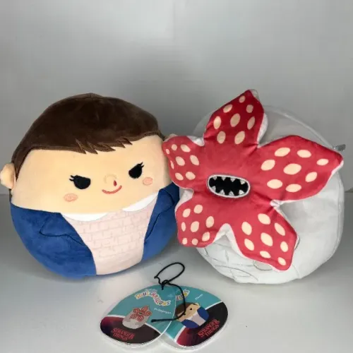 Lote: 2 Pelúcias Stranger Things 20Cm - Squishmallows