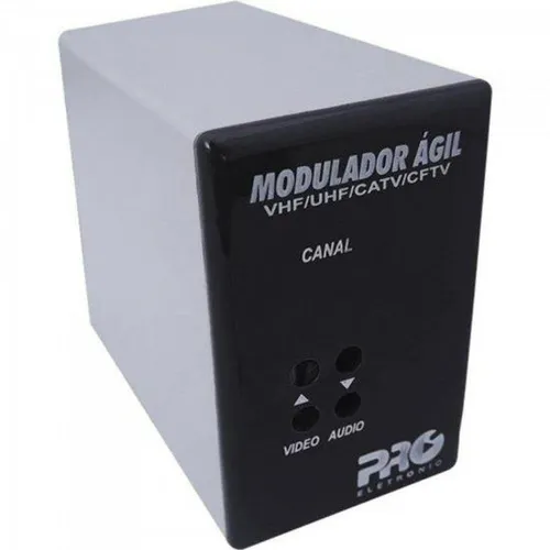 Modulador Ágil Rf Para Áudio E Vídeo Rca Av