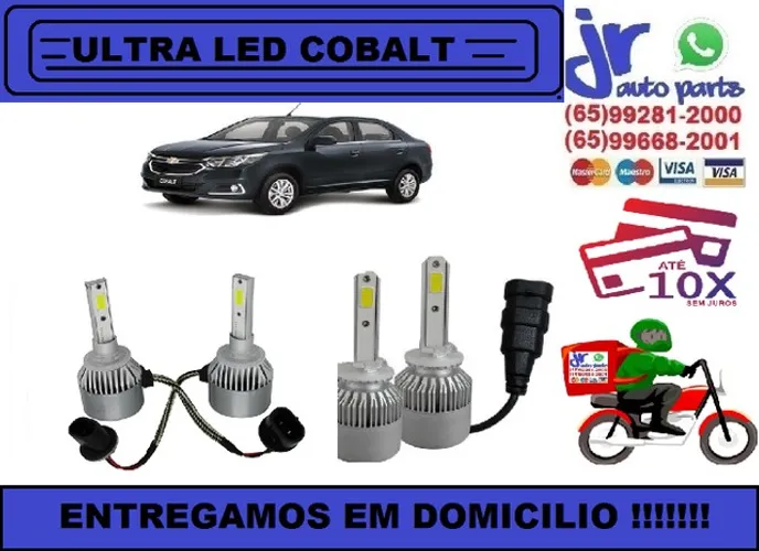 Lampada Ultra LED (Milha)Cobalt 6000K 12V 24V
