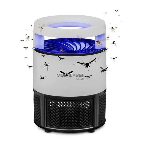  Armadilha Lâmpada Led Uv Mata Insetos Elétrico Multilaser - HC033