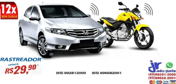 A  JR Auto Parts oferece  serviços para proteção de carros motos caminhões frotistas