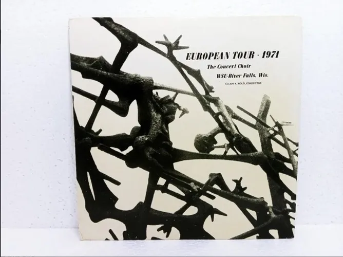 Lp Vinil Concert Choir Of WSU, River Falls, European Tour 1971 - Elliot R. Wold, Conductor