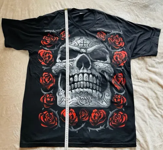 Linda Camiseta Nova Original Esqueleto (Galeria do Rock SP)