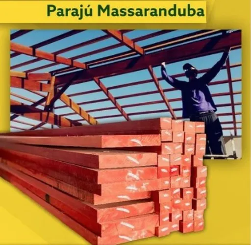 Madeira Paraju - Ideal para telhados - preço baixo e qualidade - até 12x no cartão