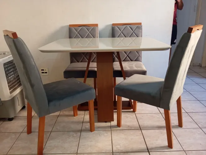 Mesa de jantar 4 lugares amisterdan