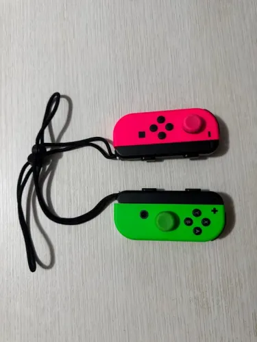 Controles Joycons Nintendo Switch - Verde e Rosa