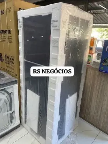 Geladeira Samsung 391L Bivolt Preta, Lacrada + NF (Até 12x)