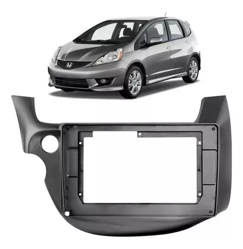 Moldura Para Multimídia 10 Honda Fit 2009-2013