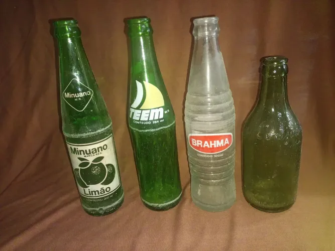 4 GARRAFAS ANTIGAS