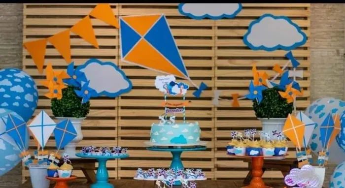 Pós festa tema pipa