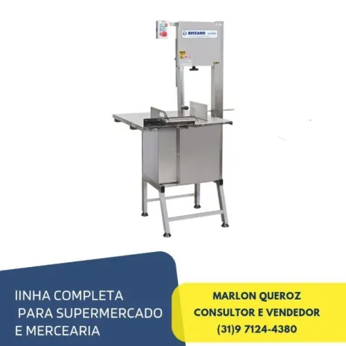 Serra Fita Beccaro com Pé Inox 220v
