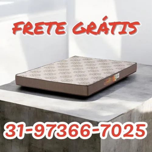 COLCHÃO CASAL PÉROLA 14 DE ALTURA / DIRETO DA FÁBRICA 