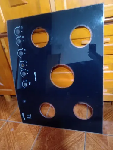 Vidro Mesa 5 Bocas Fogão Utop Glass ATLAS 