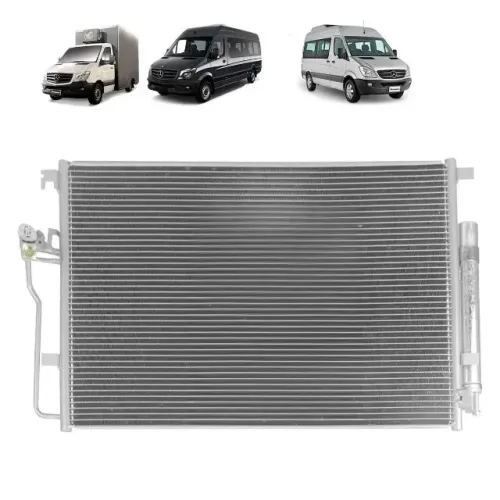 RADIADOR AR CONDICIONADO SPRINTER 2012 A 2019 (CONDENSADOR) (C/ FILTRO SECADOR)