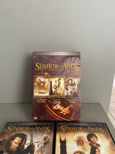 O Senhor dos Anéis - Trilogia Completa em DVD