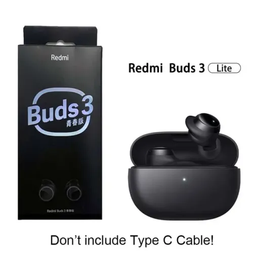 Fone bluetooth xiaomi Redmi buds 3 lite até 10 horas 