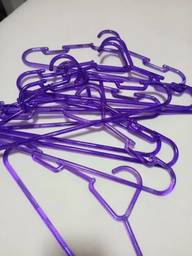20 cabides de acrílico