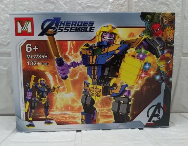 Lego Heroi  Assemble Mg285e Thanos